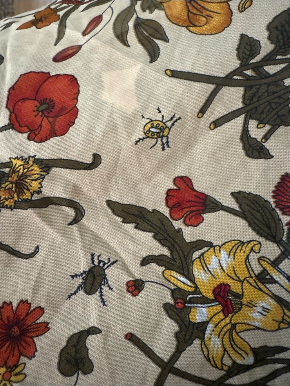 Gucci Vintage Silk Scarf Made in Italy - Picture 8 of 9